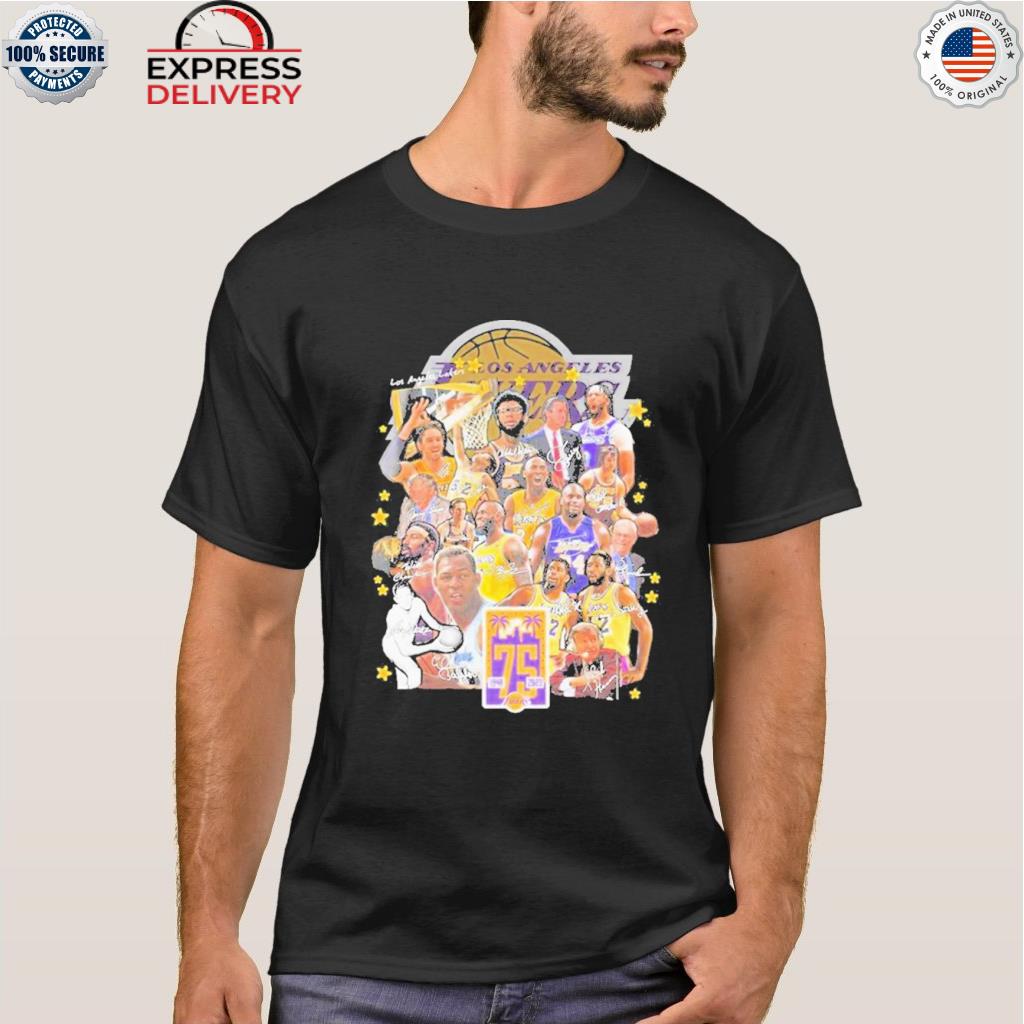 Los Angeles Lakers Basketball Since 1948 NBA 75th Anniversary LAL Fan shirt,  hoodie, sweater, long sleeve and tank top