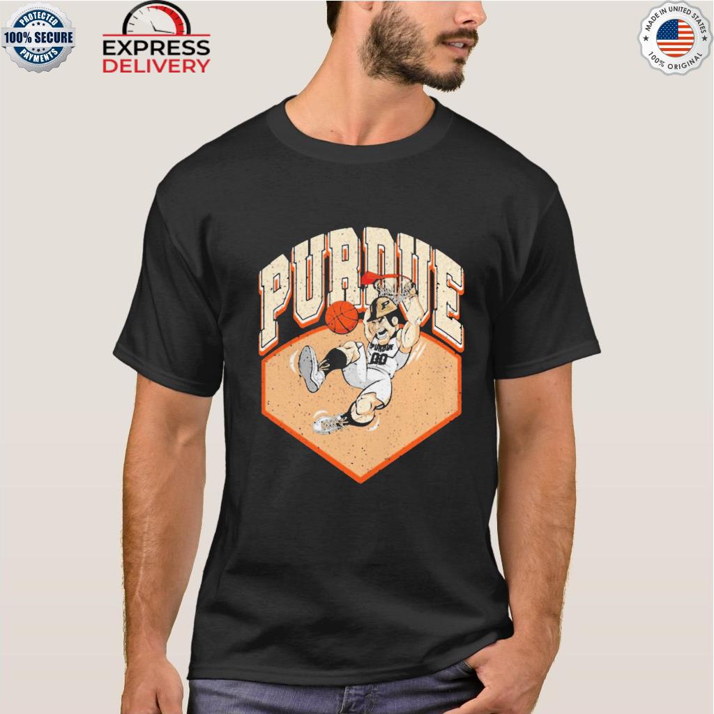 Purdue University Retro College Basketball Team Poster Kids T-Shirt by  Design Turnpike - Instaprints