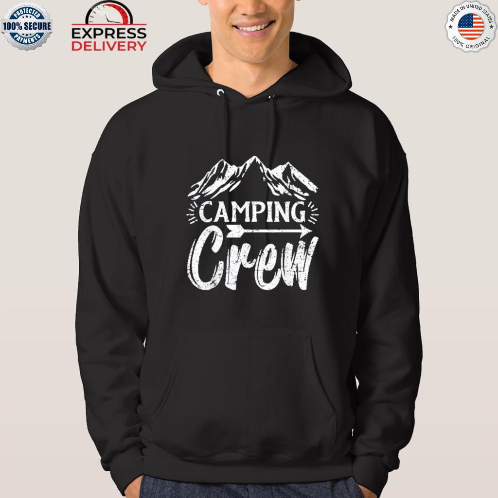 Official camping crew mountain 2022 s hoodie