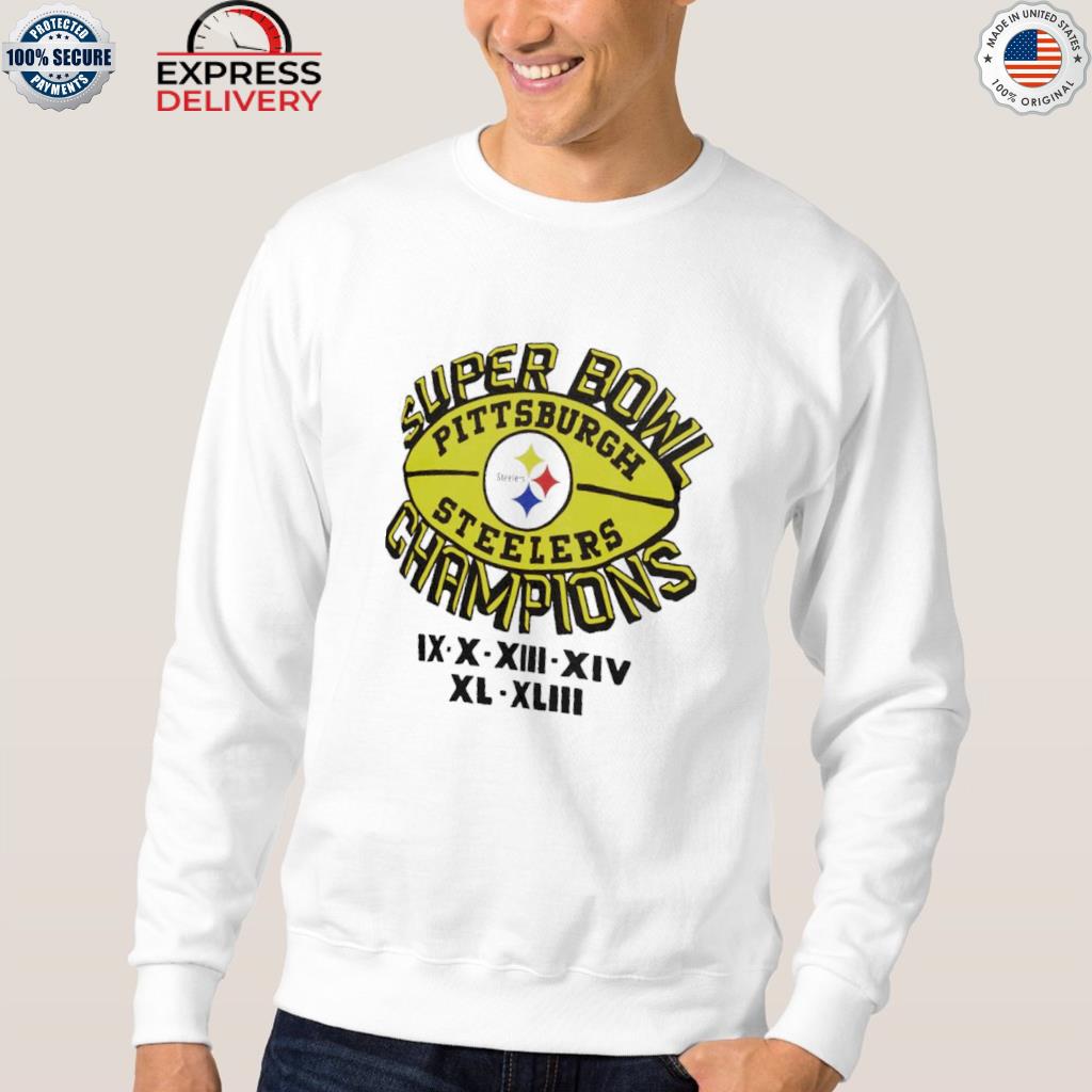 Official pittsburgh steelers super bowl champions 2022 shirt, hoodie,  sweater, long sleeve and tank top