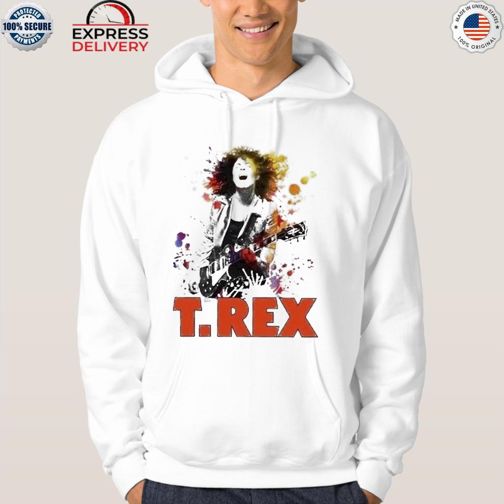 Official t rex rock band marc bolan retro cool 2022 s hoodie