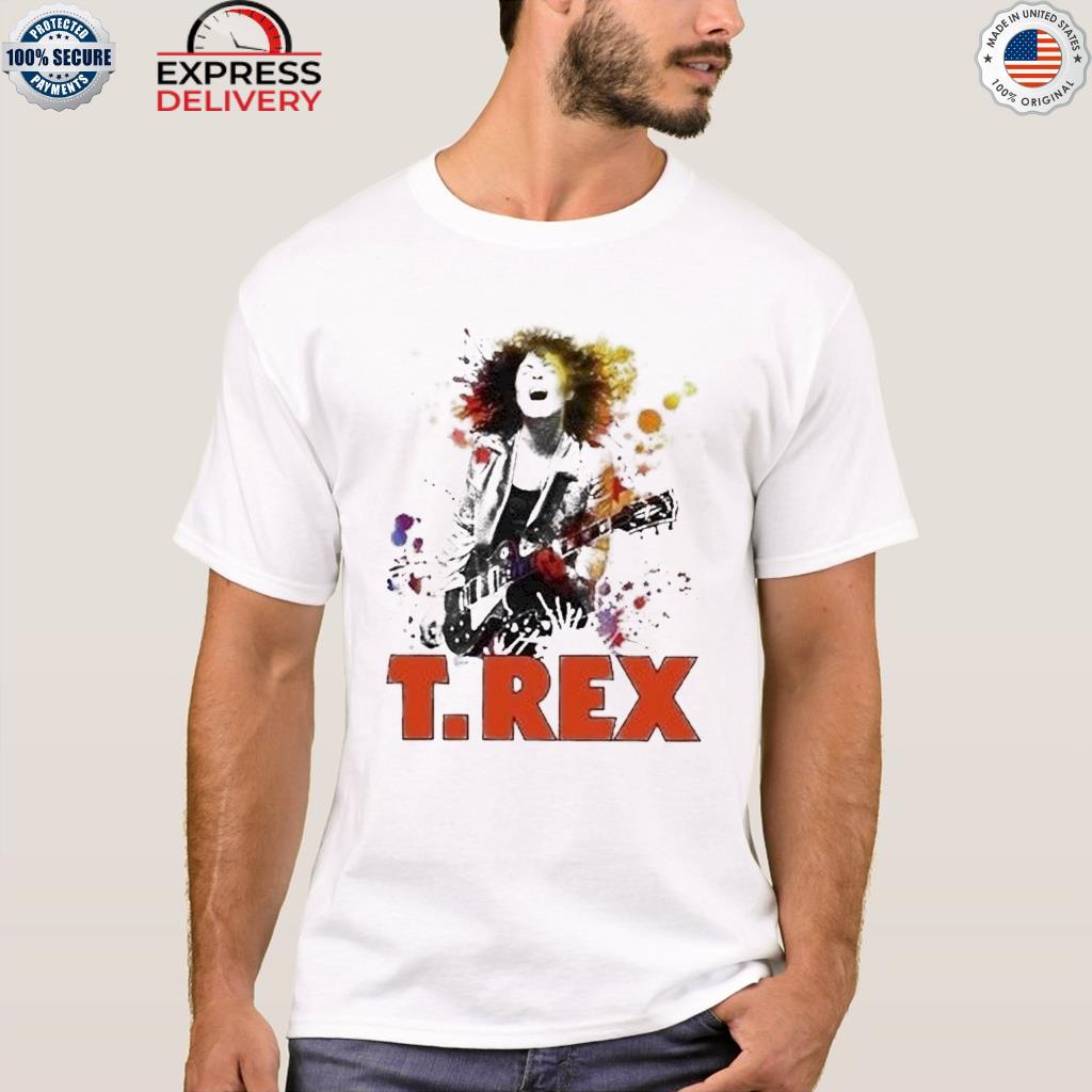 Official t rex rock band marc bolan retro cool 2022 shirt
