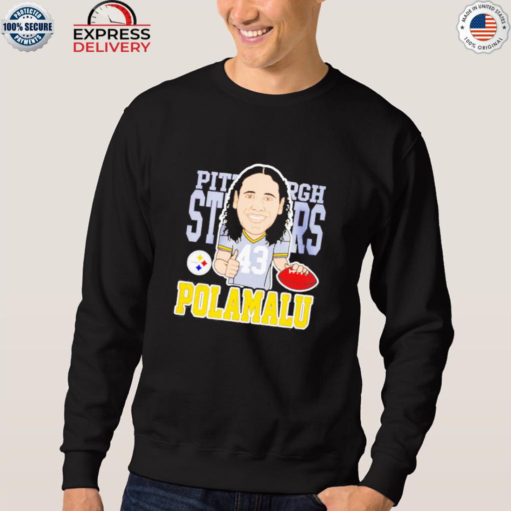 Pittsburgh Steelers Troy Polamalu T-Shirts, hoodie, sweater, long