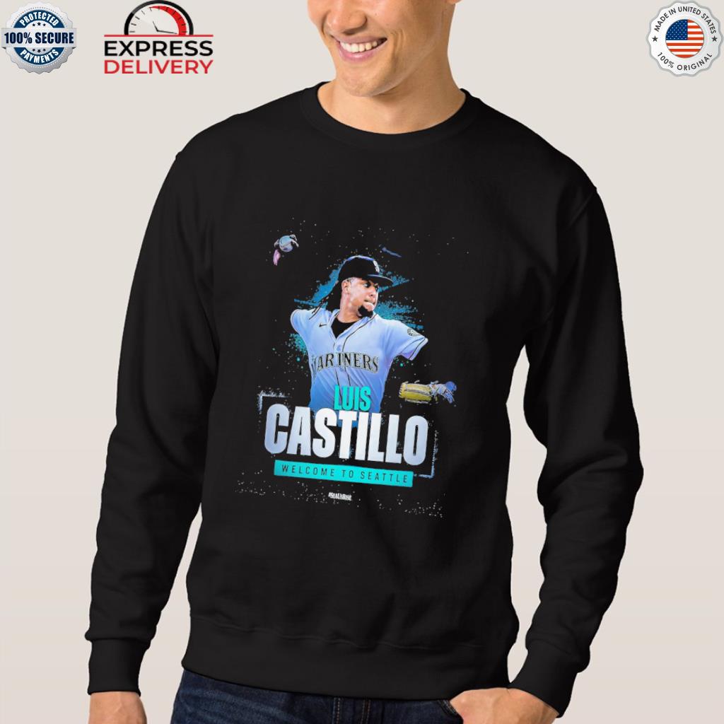 Official Luis Castillo Jersey, Luis Castillo Mariners Shirts