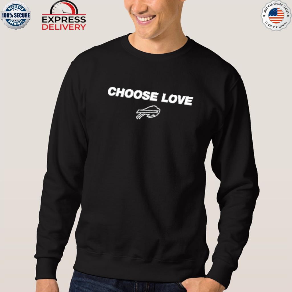 Buffalo Bills Choose Love V-Neck T-Shirt