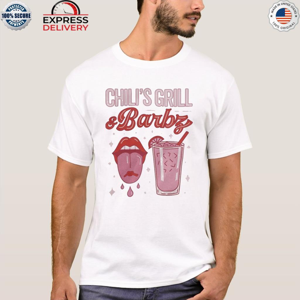 Official chili's grill & barbz lip and juice 2022 shirt