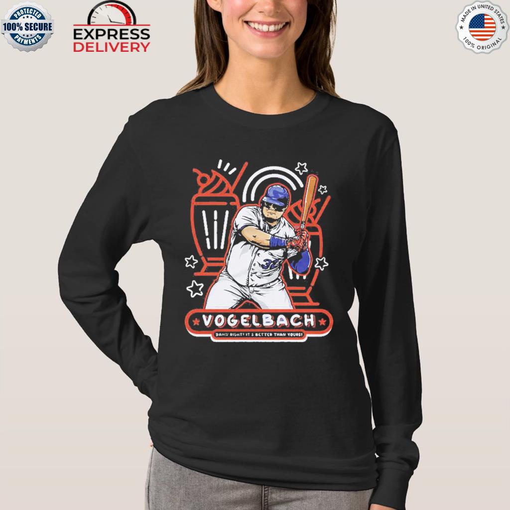 Daniel Vogelbach Men's Premium T-Shirt - Tri Gray - New York | 500 Level Major League Baseball Players Association (MLBPA)