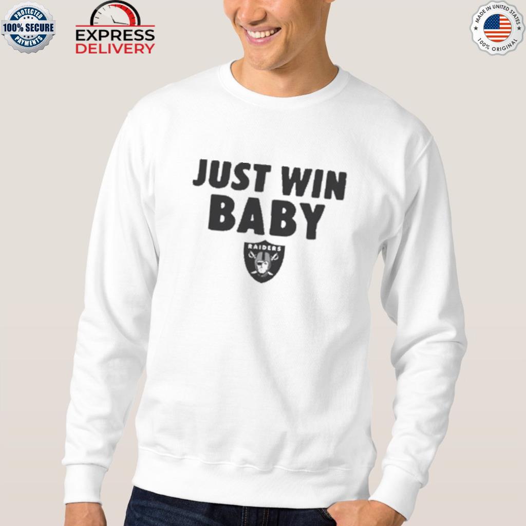 Official just win baby raiders shirt, hoodie, sweater, long sleeve and tank  top