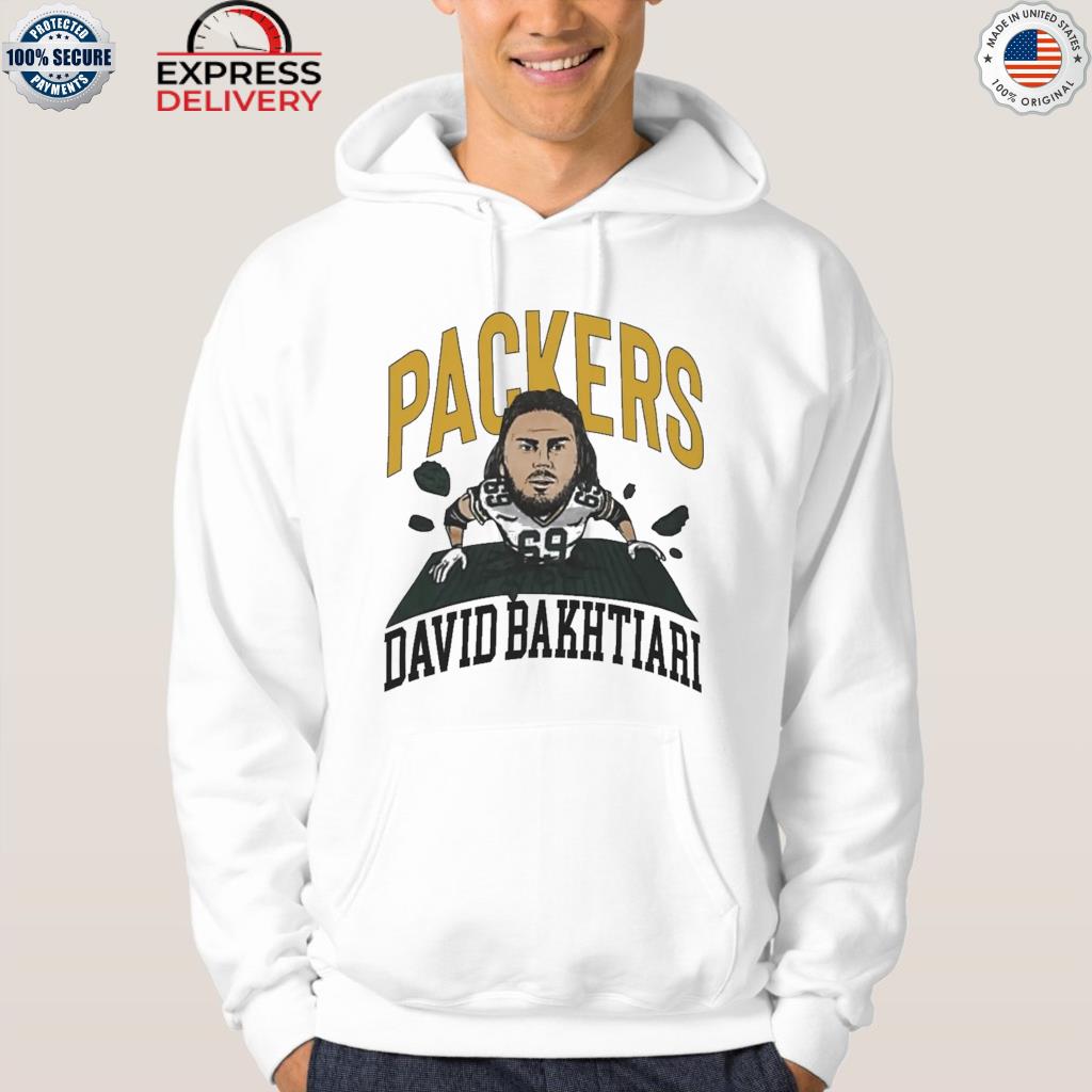 Official Packers 69 david bakhtiari breakthrough shirt, hoodie, sweater,  long sleeve and tank top