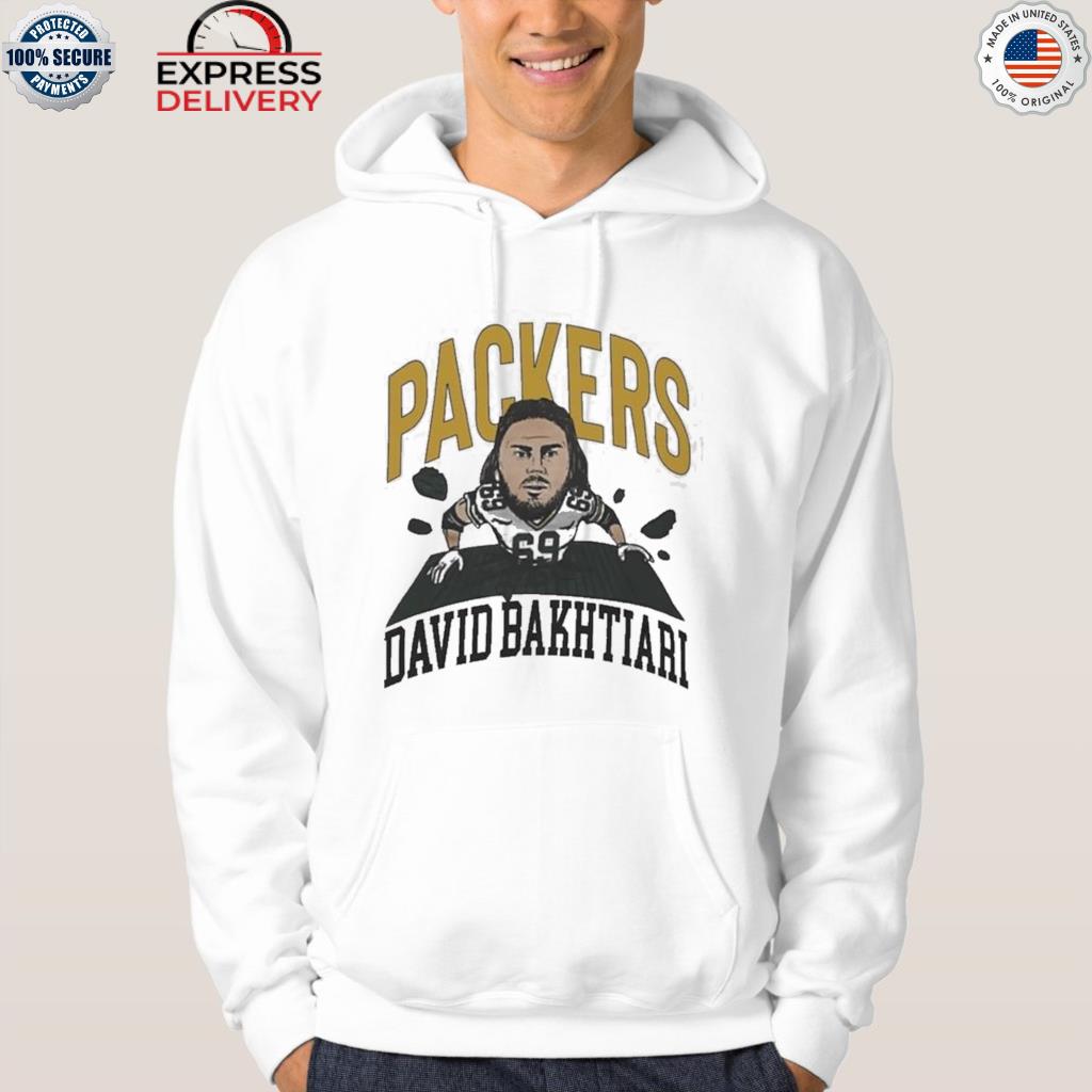 Official packers david bakhtiari breakthrough 2022 shirt, hoodie, sweater,  long sleeve and tank top