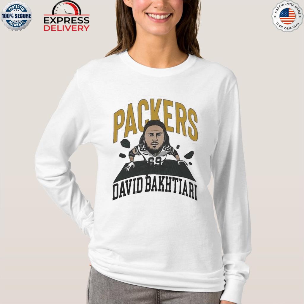 Official packers david bakhtiari breakthrough 2022 shirt, hoodie, sweater,  long sleeve and tank top