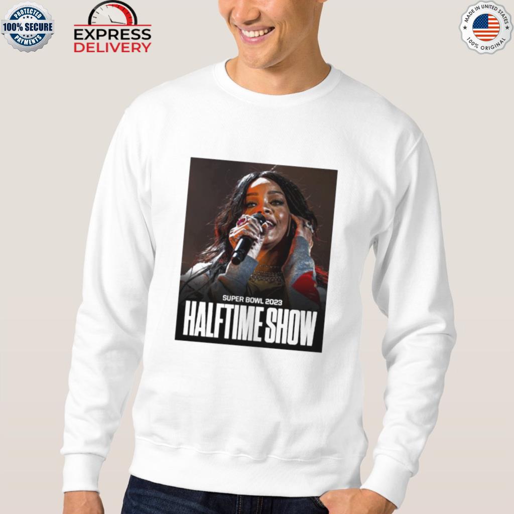 Buy Rihanna Super Bowl 2023 Halftime Show Shirt For Free Shipping CUSTOM  XMAS PRODUCT COMPANY