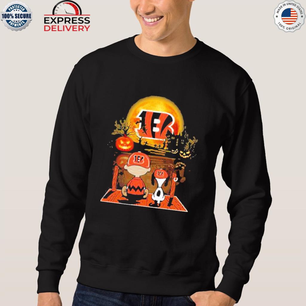 Cincinnati Bengals Snoopy Charlie Brown And Woodstock Trick Or Treat  Halloween 2023 T-shirt,Sweater, Hoodie, And Long Sleeved, Ladies, Tank Top