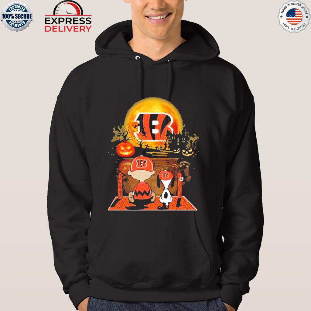 Cincinnati Bengals Snoopy and Charlie Brown with Woodstock cartoon T-shirt,  hoodie, sweater, long sleeve and tank top