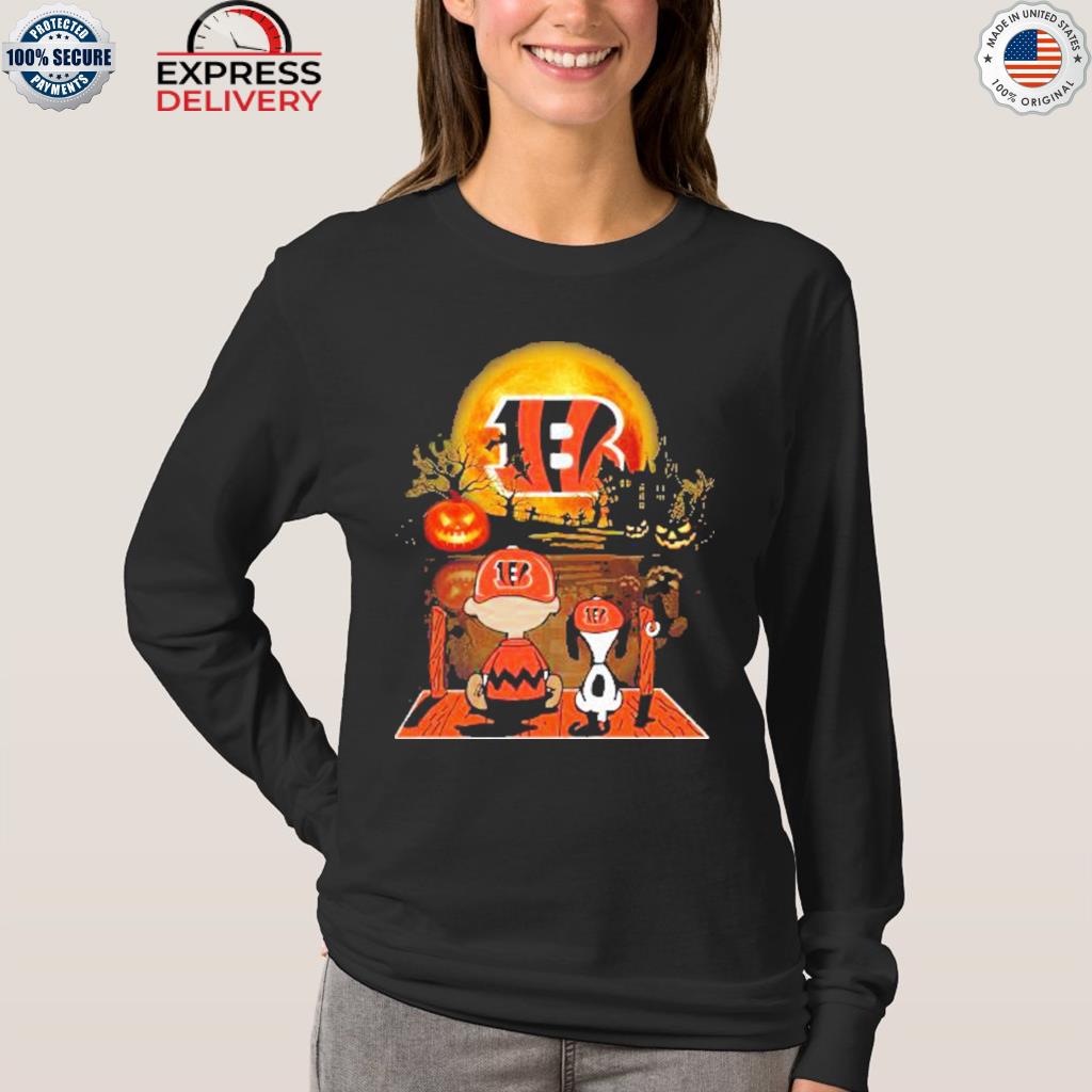 Cincinnati Bengals Peanuts Snoopy Charlie Brown And Woodstock Shirt,  hoodie, sweater, long sleeve and tank top