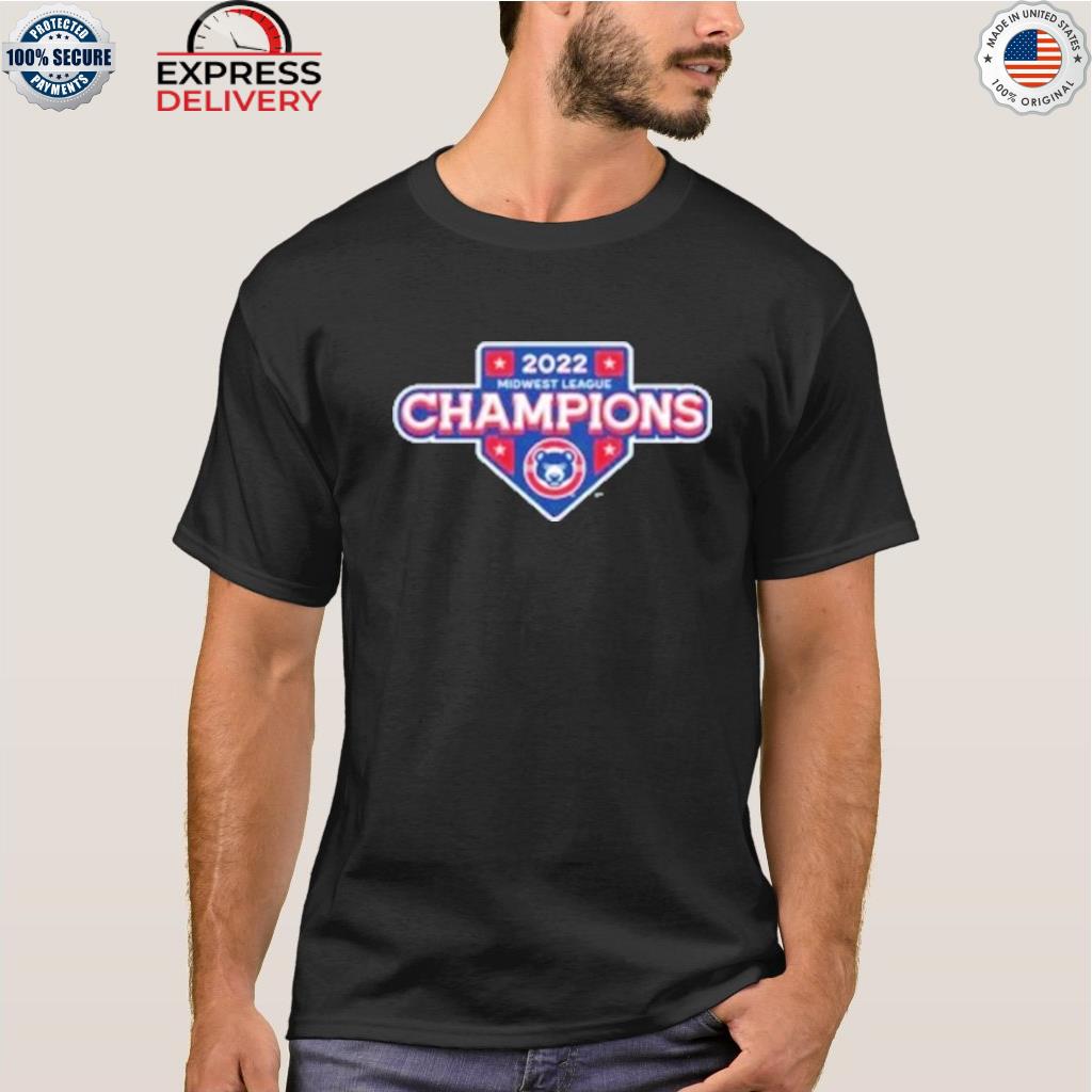 Official south bend cubs 2022 mwl champions youth player shirt