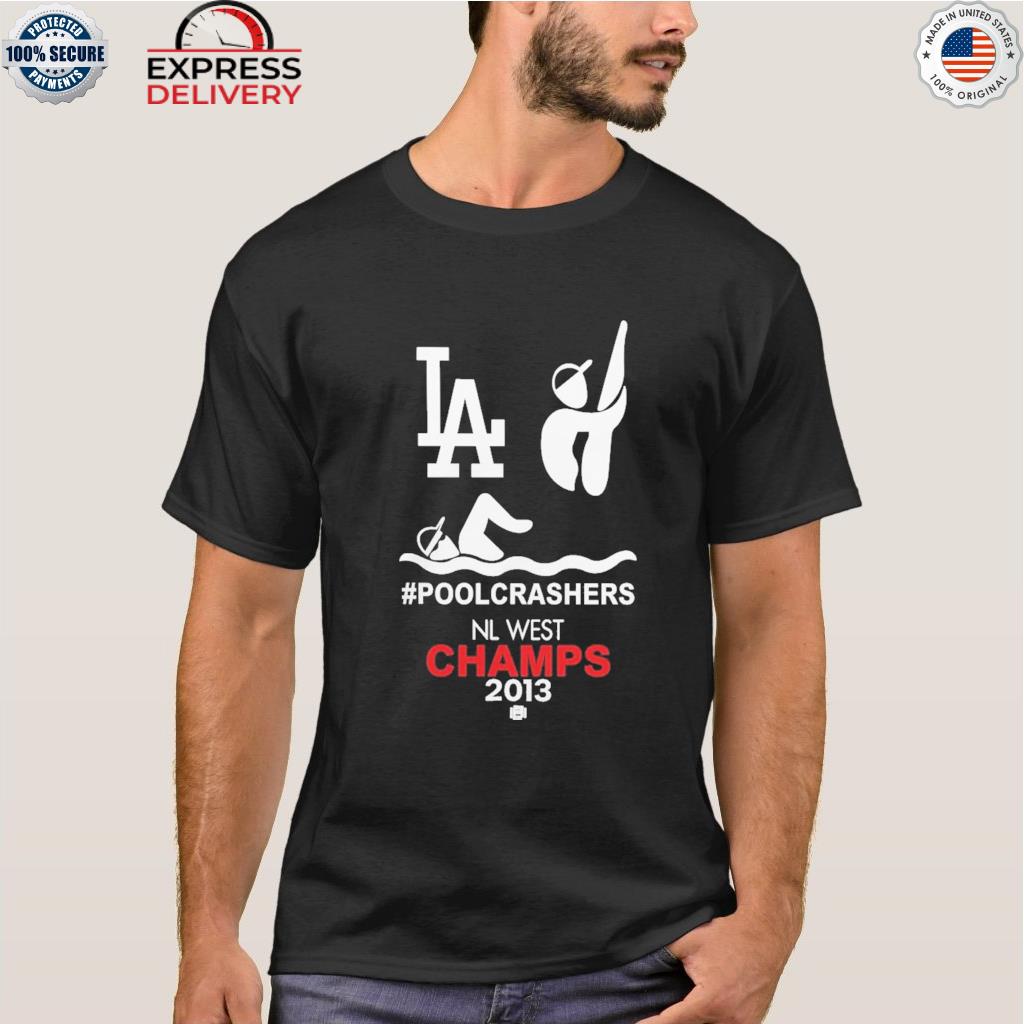 Official swimmers pool crashers nl west champs 2013 shirt