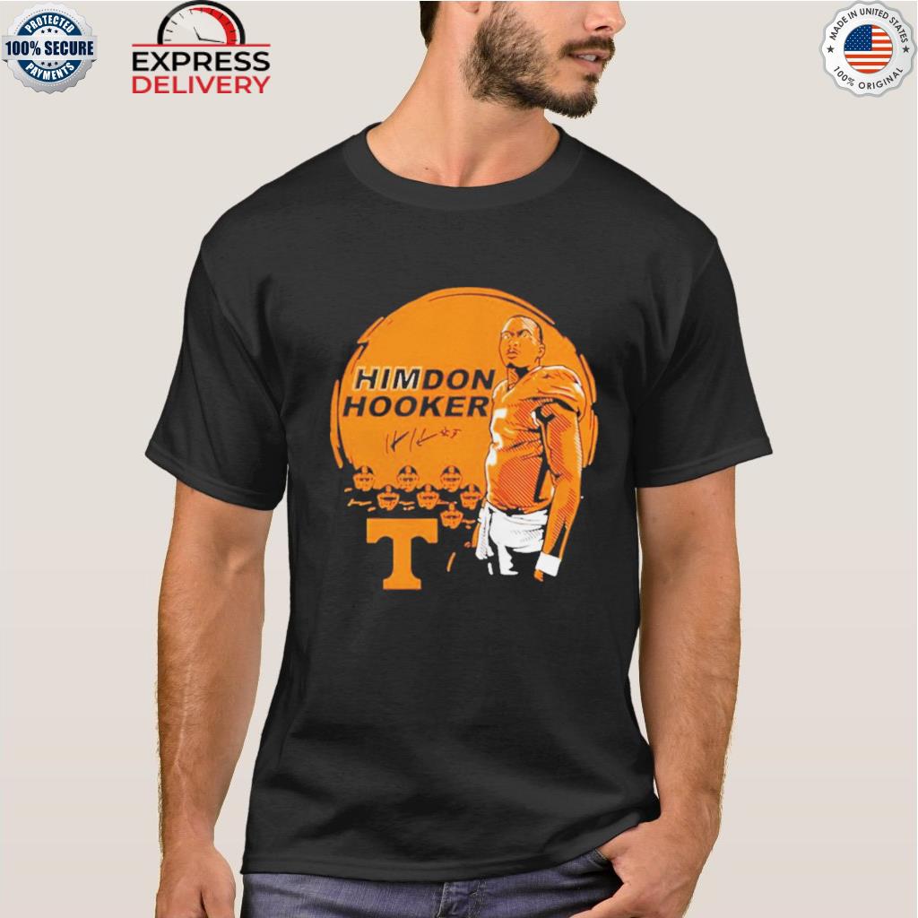 Official tennessee football himdon hooker shirt