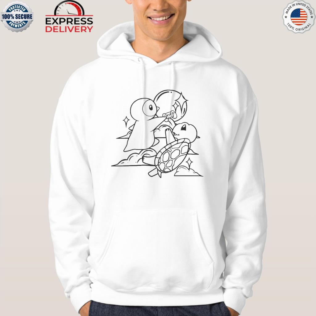 Official tim and cloakzy turtles and penguins 2022 s hoodie