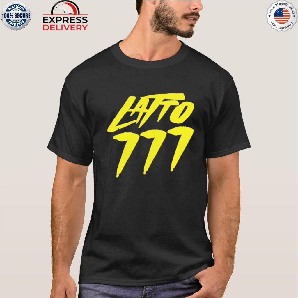 777 latto rapper shirt