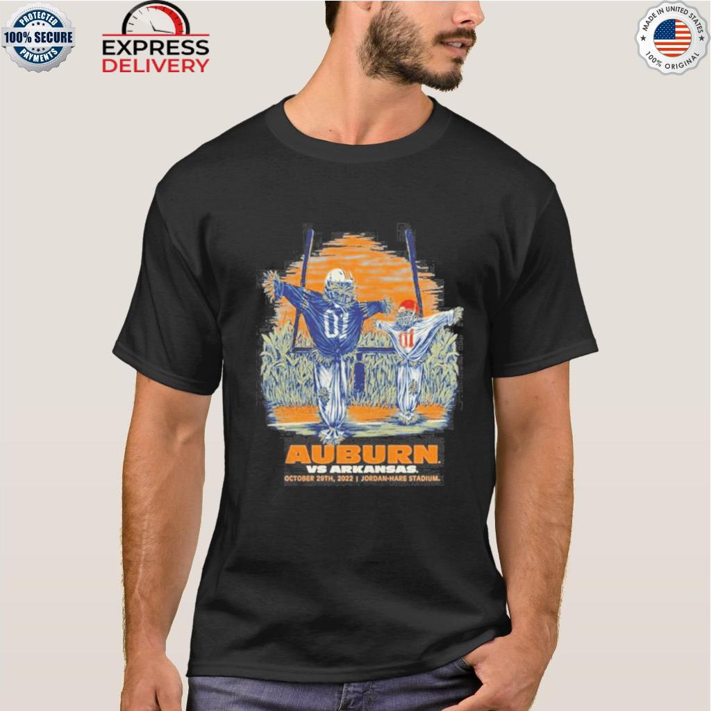 Auburn vs. arKansas october 29 2022 gameday shirt