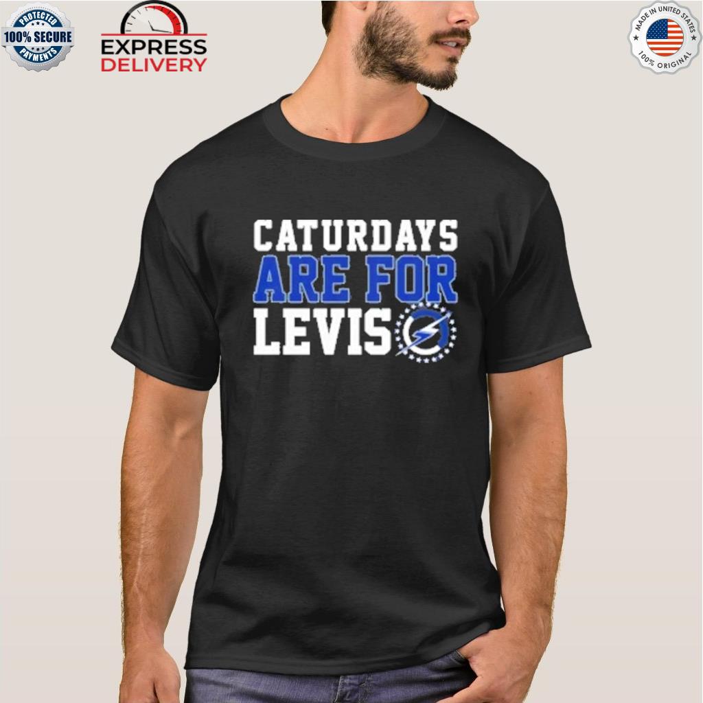 Caturdays are for levis shirt