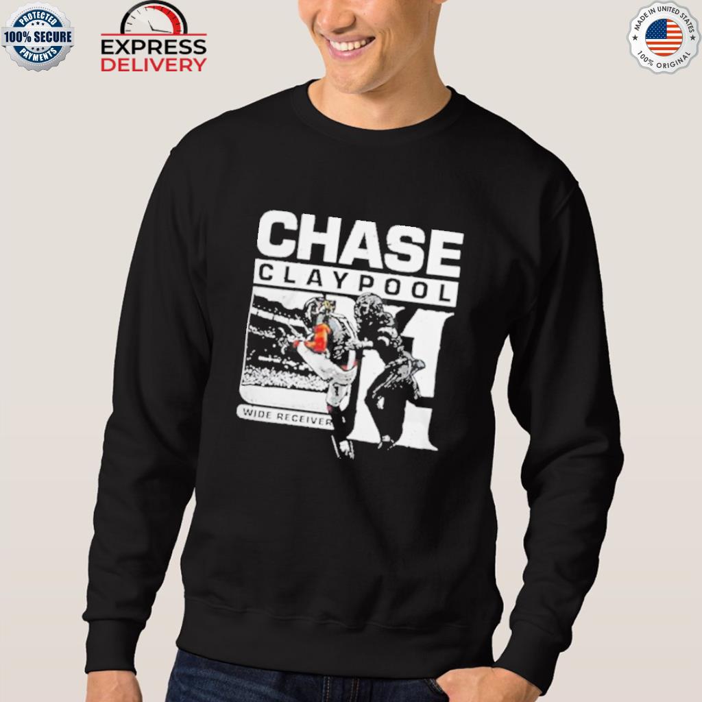 Wide Receiver #11 Chase Claypool Catch Vintage Unisex T-shirt - Teeruto