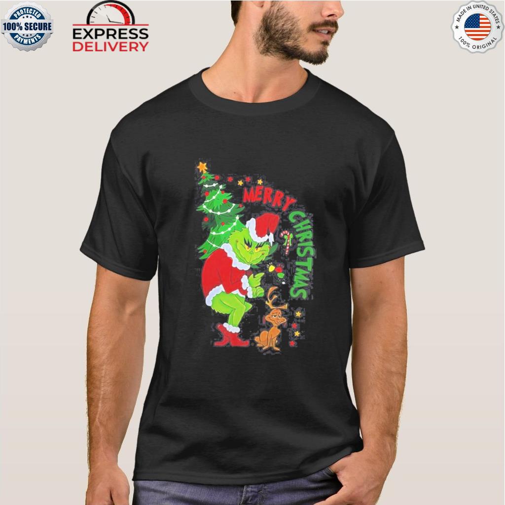 Cute grinch merry Christmas sweater