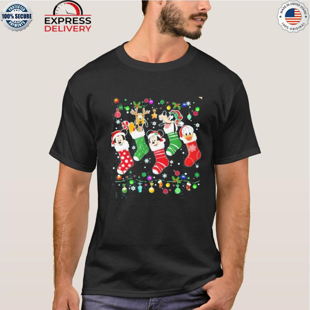 Cute mickey and friends sock disney Christmas sweater
