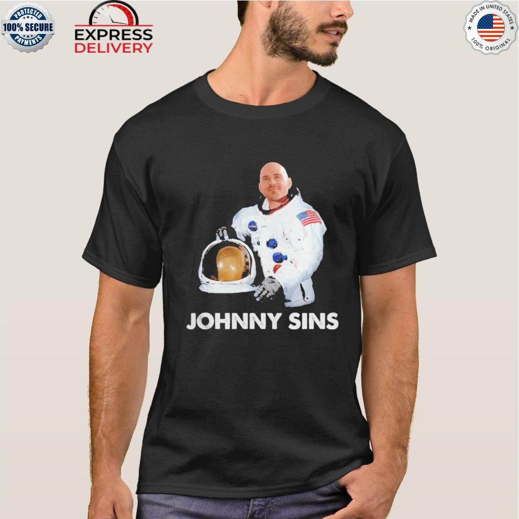 Design johnny sins astronaut shirt