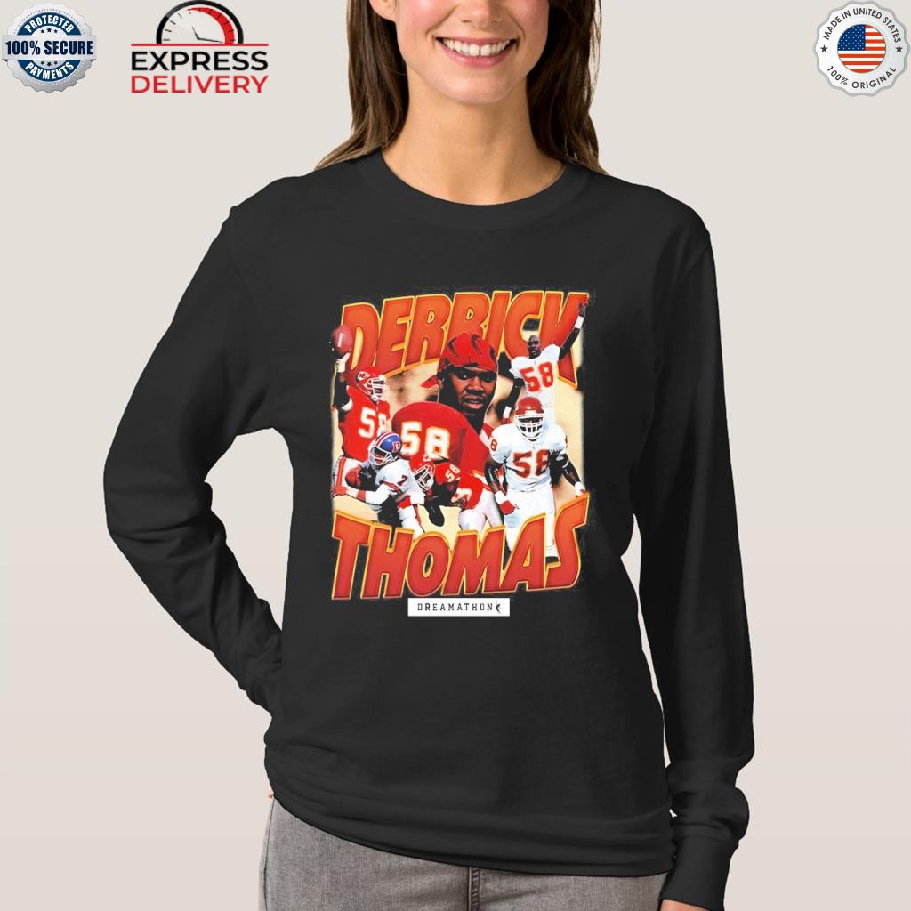 Official Dreamathon merch derrick thomas shirt, hoodie, sweater, long  sleeve and tank top