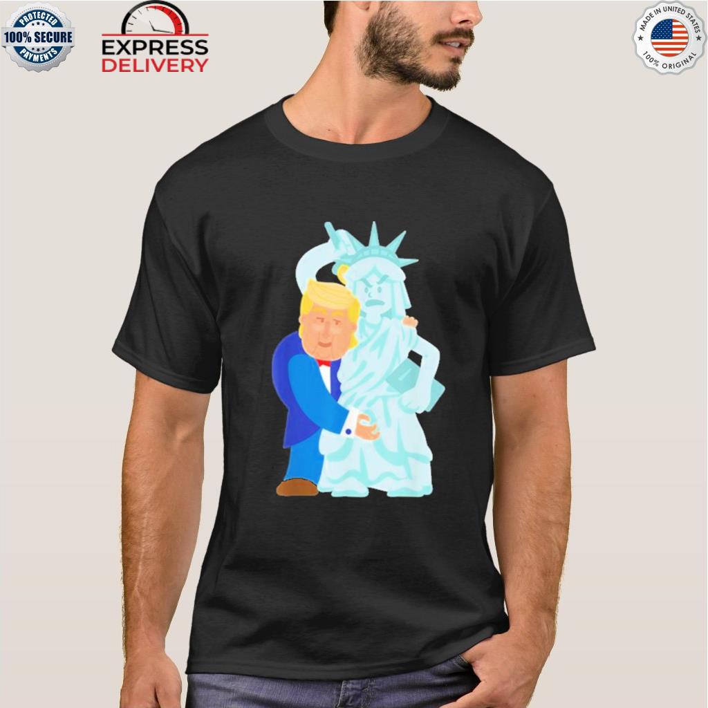 Grab liberty naughty anti Trump impeach Trump shirt
