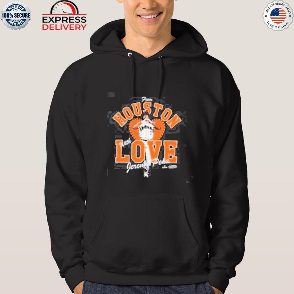 Houston Astros Jeremy Pena heart hands art shirt, hoodie, sweater