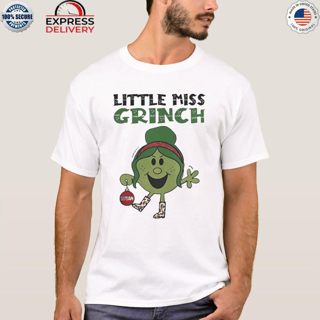 Little miss grinch merry Christmas sweater