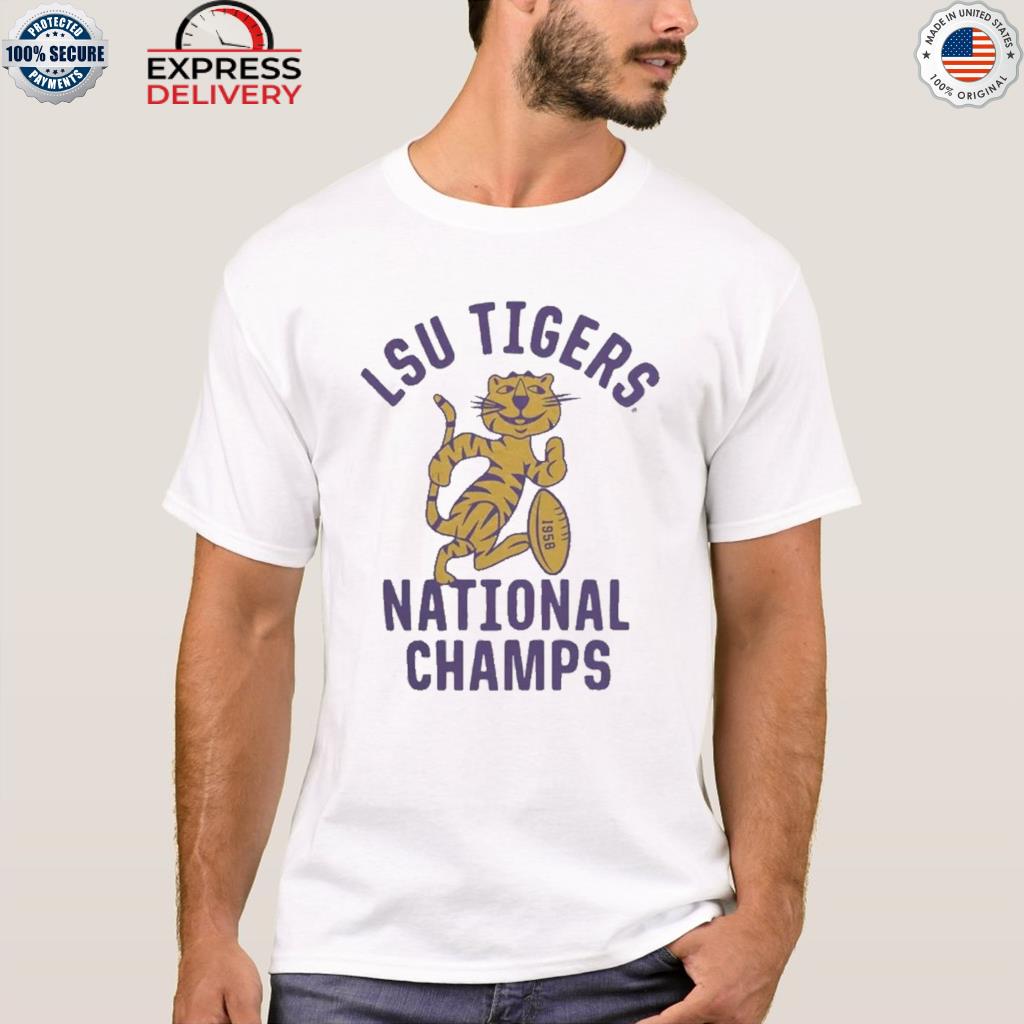 Lsu 1958 national champions tiger shirt