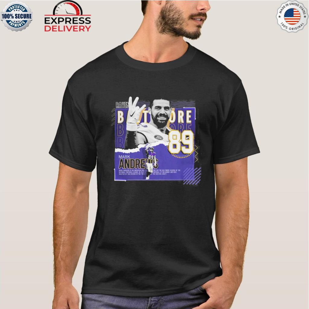 Rinkha Mark Andrews Football Paper Poster Ravens T-Shirt