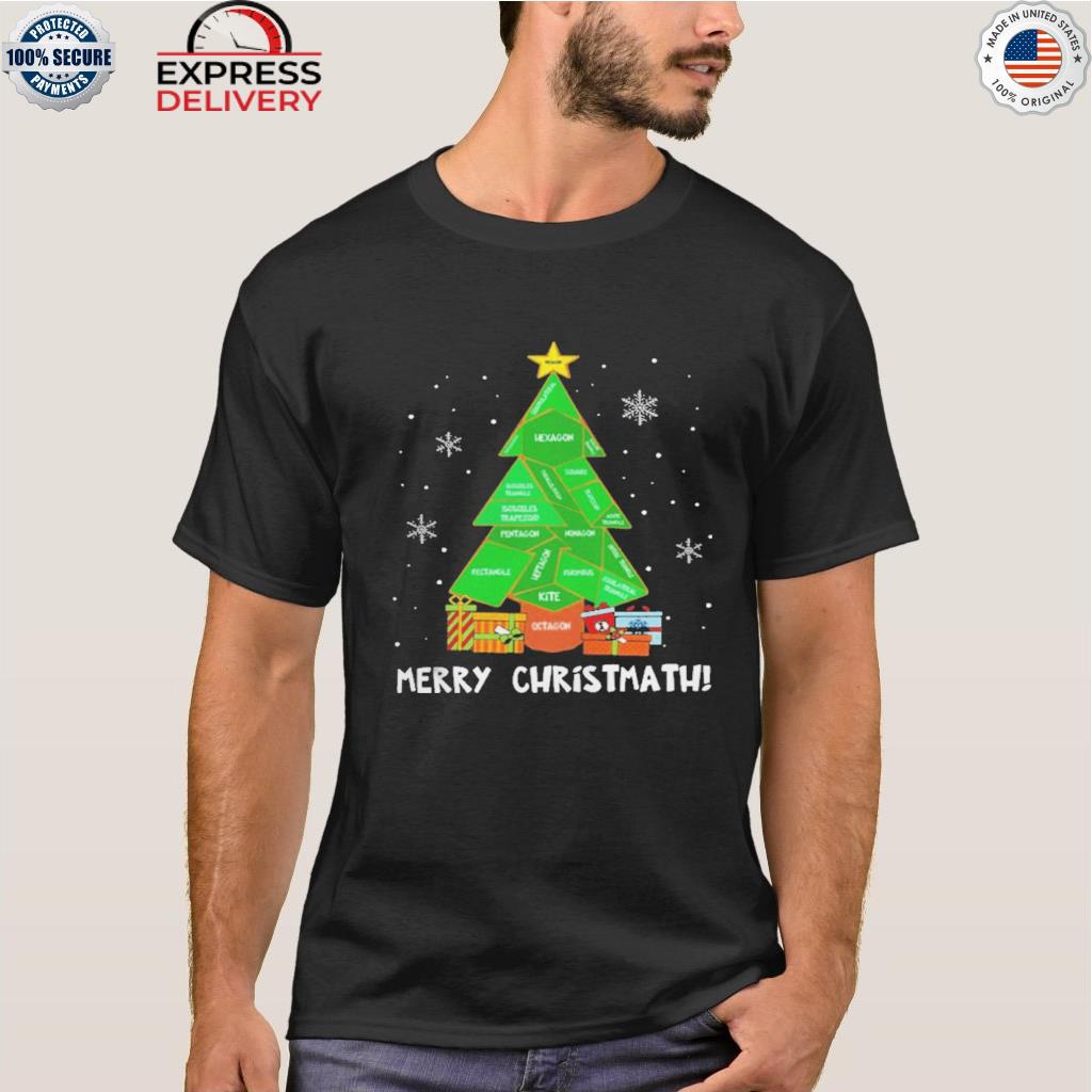 Merry Christmas tree hexagon sweater