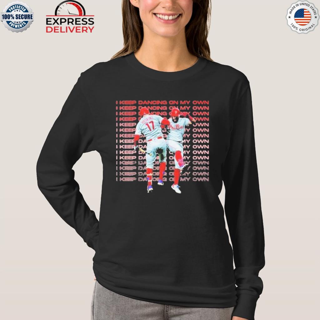 Bucktee Philly I'm Keep Dancing on My Own Shirt (Style: Z65 Crewneck Pullover Sweatshirt, Color: Sport Grey, Size: 2XL)