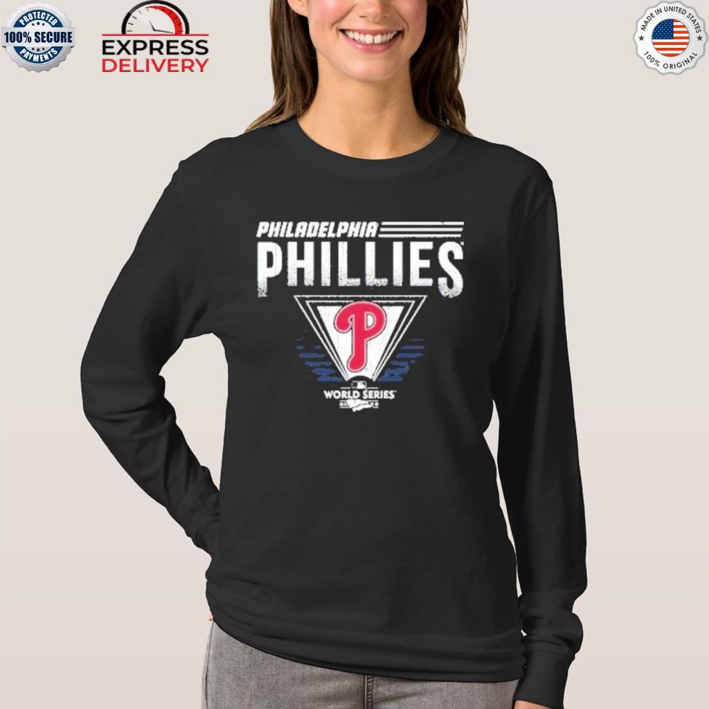 Philadelphia phillies majestic threads men 2022 world series shirt