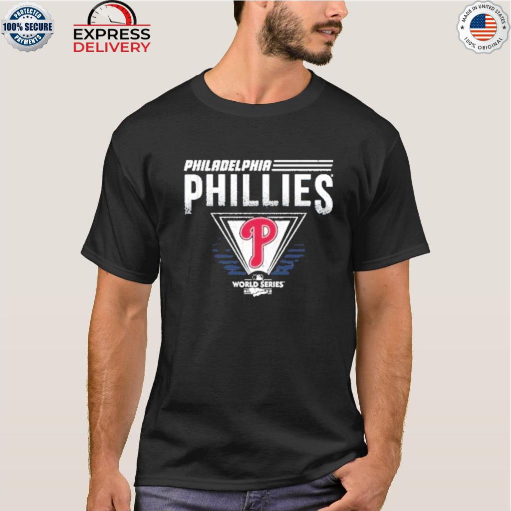Philadelphia phillies majestic threads men 2022 world series shirt
