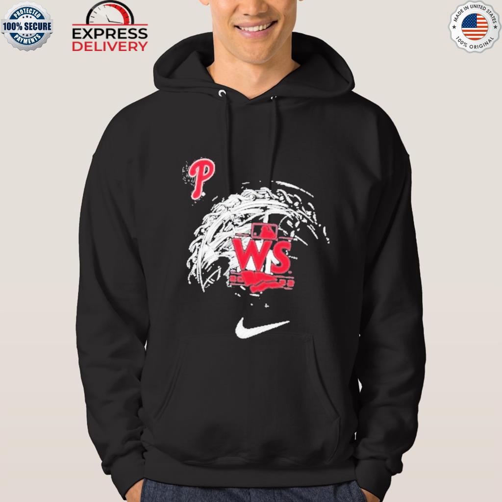 Philadelphia Phillies Nike 2022 World Series Authentic Collection Dugout  Pullover Hoodie - Heather Charcoal