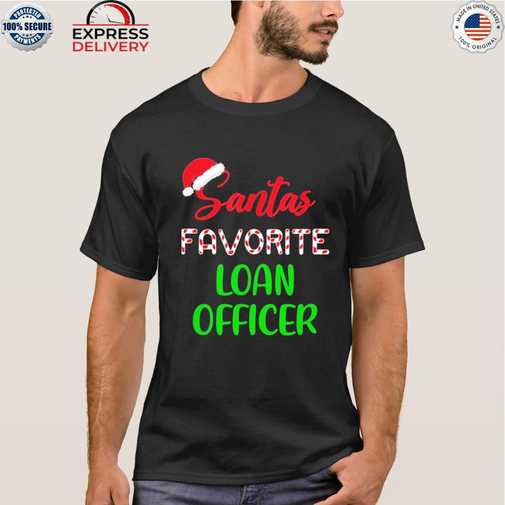 Santa's favorite loan officer Christmas sweater