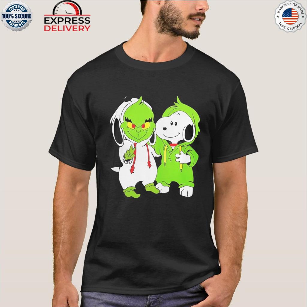 Snoopy and grinch fusion Peanuts how the grinch stole Christmas 2022 sweater