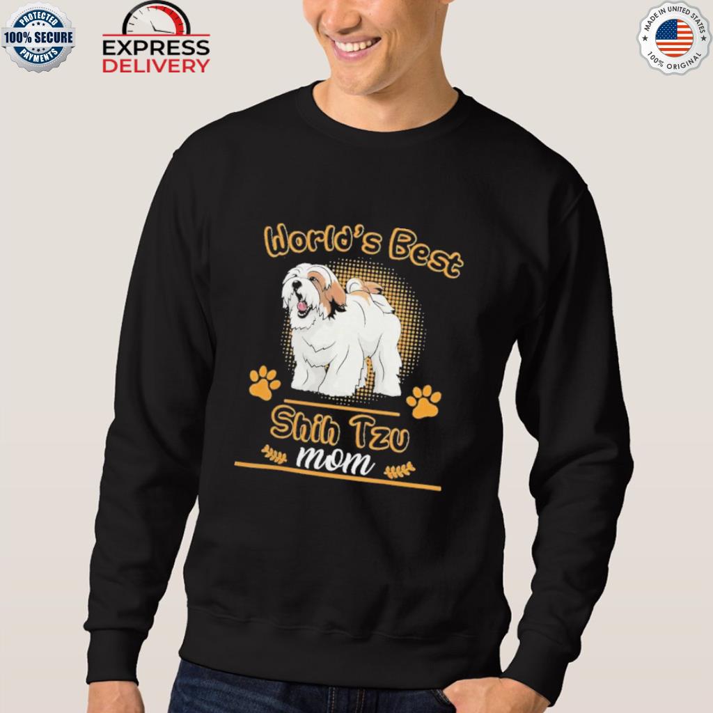 shih tzu mom sweatshirts