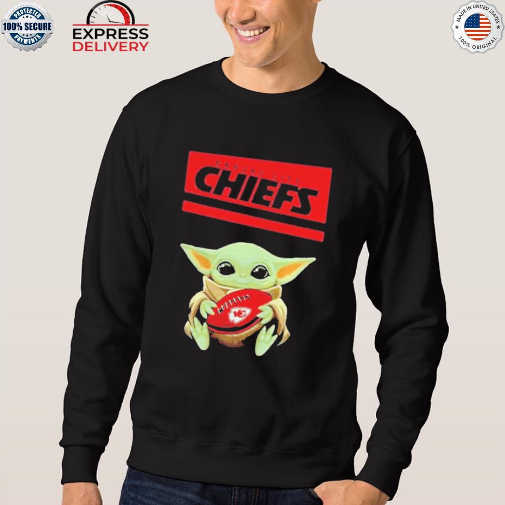 Baby Yoda hug Kansas city Chiefs 2022 shirt, hoodie, sweater, long sleeve  and tank top