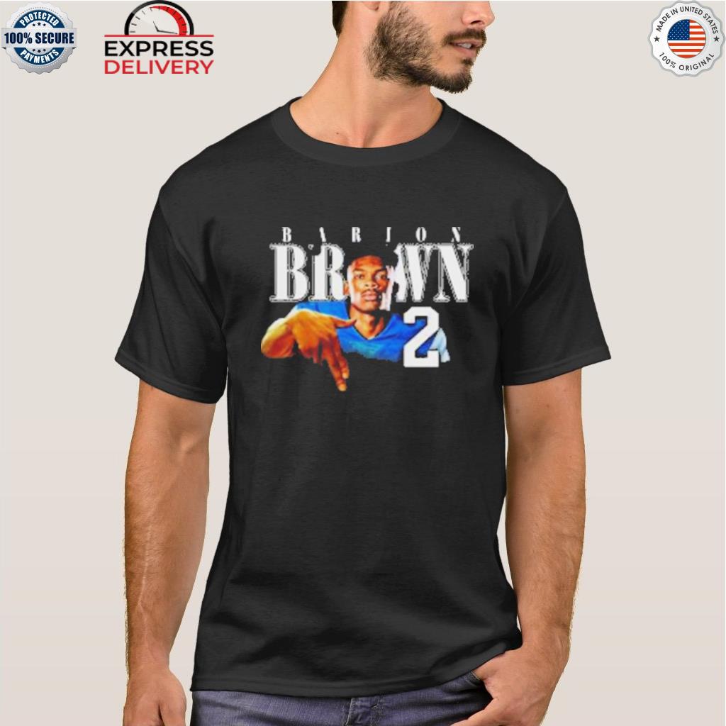 Barion brown l's down shirt