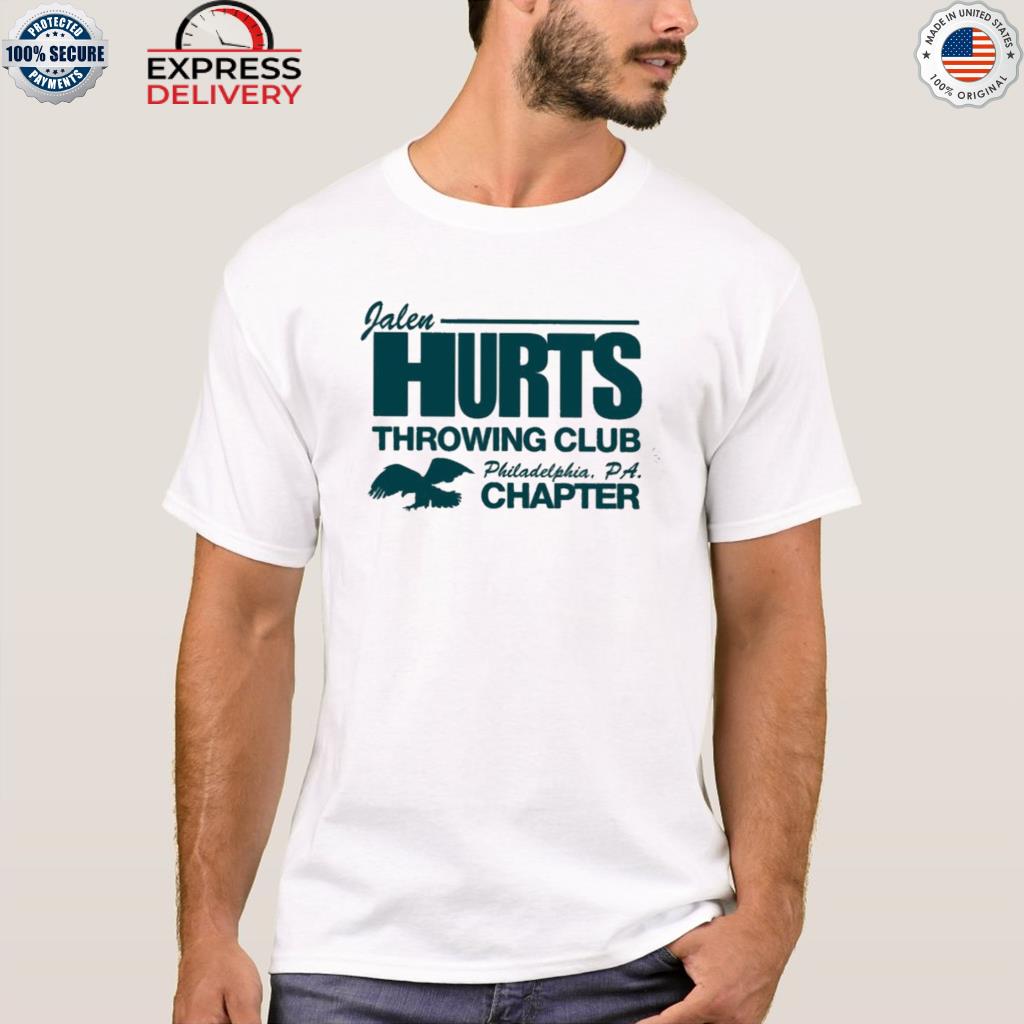 Hurts Throwing Club Tee - Barstool Sports T-Shirts & Merch