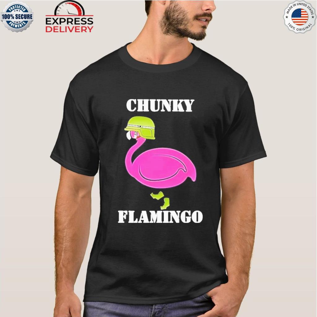 Chunky flamingo shirt