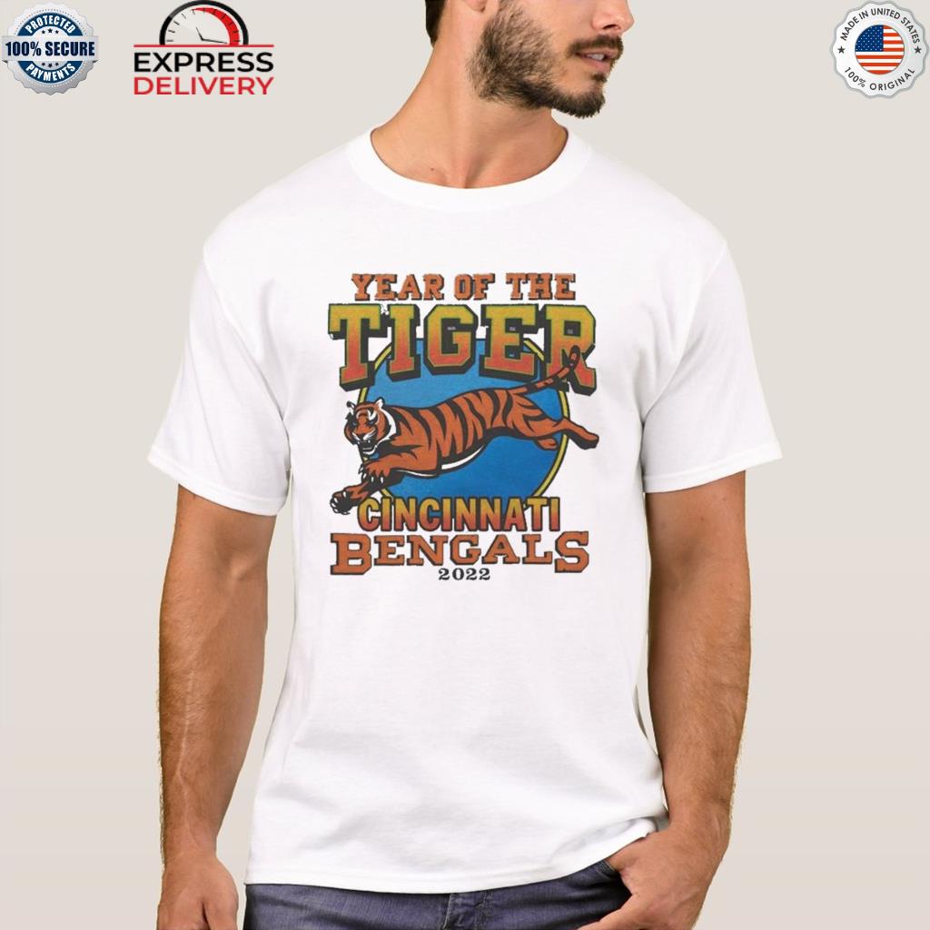 Cincinnati Bengals Chinese New Year 2022 Tiger Shirt Big 