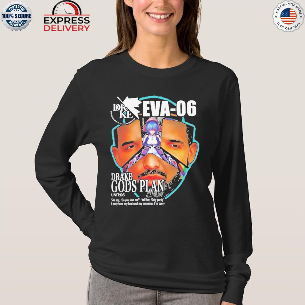 Drake Evangelion T-Shirt Drake Eva 06 Drake Gods Plan